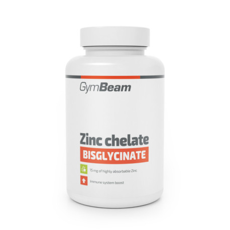 Chelat de zinc (bisglicinat) - GymBeam - 180 de plicuri.