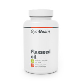 Ulei de in - GymBeam - 90 de plicuri.