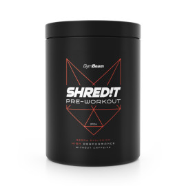 SHRED! T pre-antrenament - GymBeam - explozie de fructe de pădure - 420 g