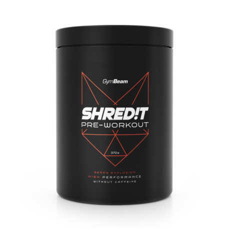 SHRED! T pre-antrenament - GymBeam - explozie de fructe de pădure - 420 g