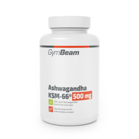Ashwagandha KSM-66® 500mg - GymBeam - 90 capsule.