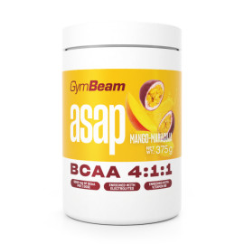 ASAP BCAA - GymBeam - Mango cu fructul pasiunii - 375 g