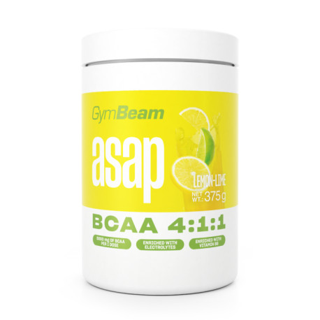ASAP BCAA - GymBeam - Lime și lămâie - 375 g