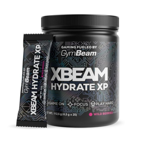 XBEAM Hydrate XP - GymBeam - Fructe de pădure - 112,5 g