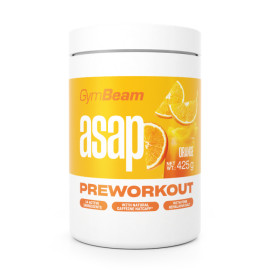 ASAP Pre-Workout - GymBeam - Portocaliu - 425 g