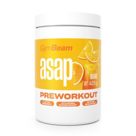 ASAP Pre-Workout - GymBeam - Portocaliu - 425 g