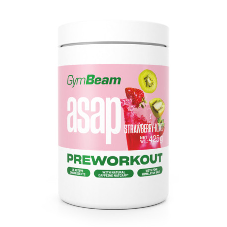 ASAP Pre-Workout - GymBeam - Kiwi Strawberry - 425 g