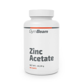 Acetat de zinc - GymBeam - 90 de pliculețe