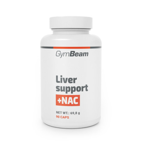 Suport hepatic + NAC - GymBeam - 90 de buzunare.