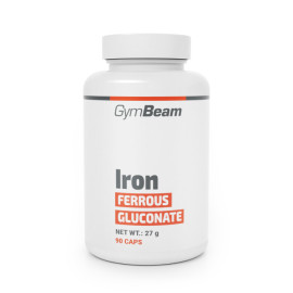 Gluconat de fier - GymBeam - 90 de pliculețe