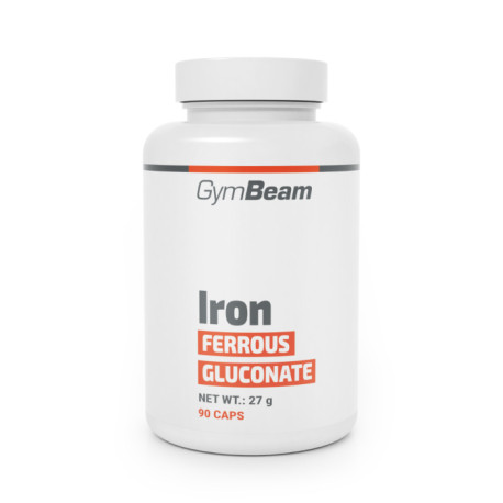 Gluconat de fier - GymBeam - 90 de pliculețe