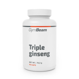 Triplu ginseng - GymBeam - 90 de capsule.