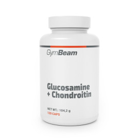 Glucozamină + Condroitină - GymBeam - 120 de pliculețe