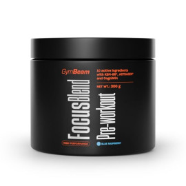 Focus Blend Pre-antrenament - GymBeam - Blue Raspberry - 300 g
