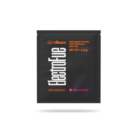 Mostră de pachete ElectroFue - GymBeam - Fructe de pădure - 4,5 g