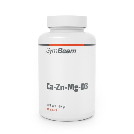 Calciu-Zinc-Magneziu-Vitamina D3 - GymBeam - 90 de pliculețe