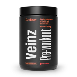 Veinz Pre-antrenament - GymBeam - Wild Cherry - 500 g
