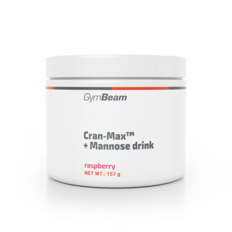Cran-Max™ + băutură de manos - GymBeam - zmeură - 157 g