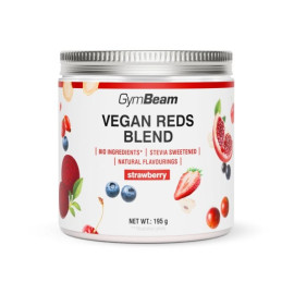 Amestec Vegan Reds - GymBeam - Căpșuni - 195 g