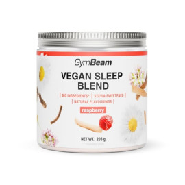 Vegan Sleep Blend - GymBeam - Zmeură - 205 g