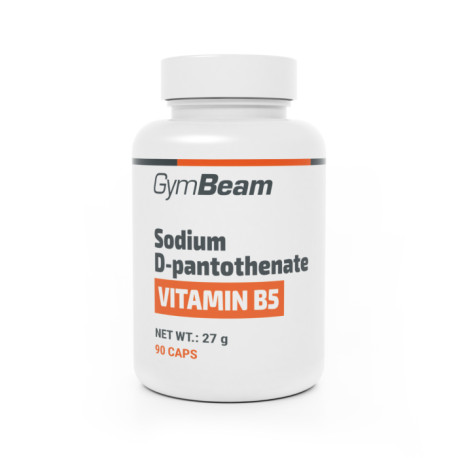 Vitamina B5 (Pantotenat de Sodiu) - GymBeam - 90 de pliculețe