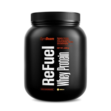 ReFuel Whey Protein - GymBeam - vanilie - 1450 g