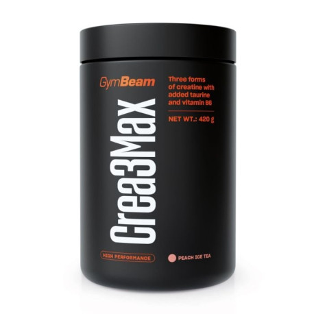Crea3Max - GymBeam - ceai cu gheață cu piersici - 420 g