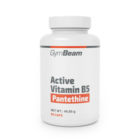 Vitamina B5 activă (Panthetin) - GymBeam - 90 de pliculețe.