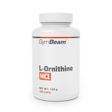 L-Ornithine HCl - GymBeam - 180 poches.