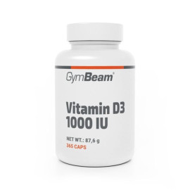 Vitamina D3 1000 UI - GymBeam - 365 capsule