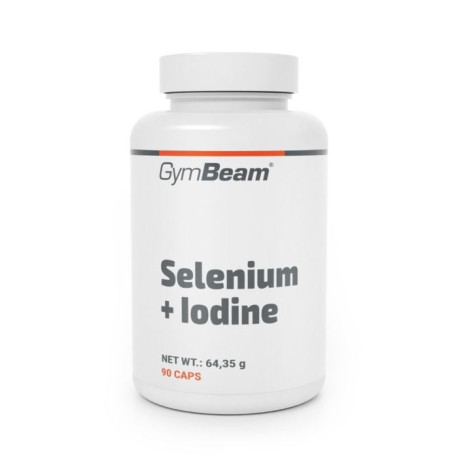 Seleniu + Iod - GymBeam - 90 de capsule.