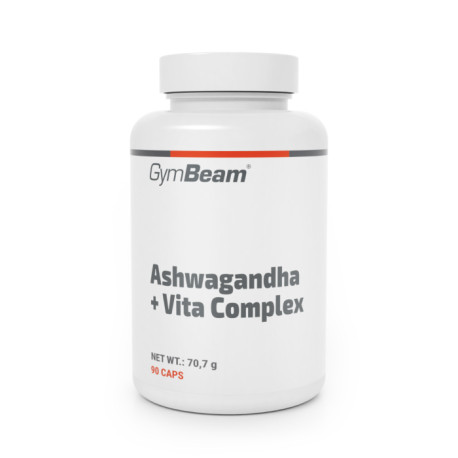 Ashwagandha + Vita Complex - GymBeam - 90 de capsule.