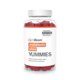 Melatonin Plus Yummies - GymBeam - Cherry - 50 de plicuri.