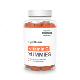 Vitamin C Yummies - GymBeam - Portocală - 50 de plicuri.