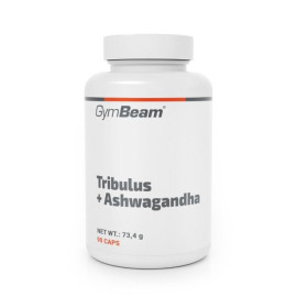 Tribulus + Ashwagandha - GymBeam - 90 capsule.