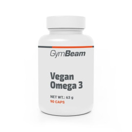 Omega 3 vegan - GymBeam - 90 de capsule.