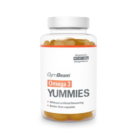 Omega 3 Yummies - GymBeam - 60 de selecții
