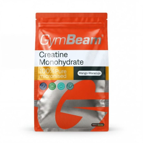 Creatină monohidrată 100% micronizată - Fructul pasiunii de mango - 1000 g