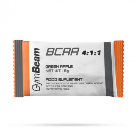 BCAA 4:1:1 Instant - GymBeam - Green Apple - 6 g