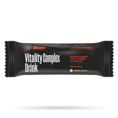 Băutură Complexă de Vitalitate - GymBeam - Măr Verde - 12 g