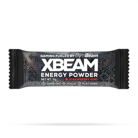 XBEAM Energy Powder - GymBeam - Kiwi Strawberry - 9 g
