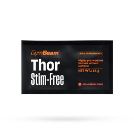 Thor Stim-free - GymBeam - Căpșuni kiwi - 14 g