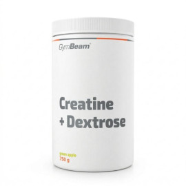 Creatină + Dextroză - GymBeam - Măr verde