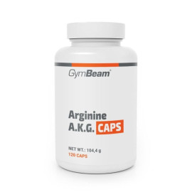 Arginină AKG - GymBeam - 120 pliculețe
