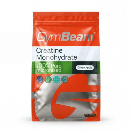 Creatină monohidrat micronizată 100% - Măr verde - 1500 g