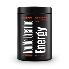 Creatină Double Energy - GymBeam - fructe de pădure - 350 g