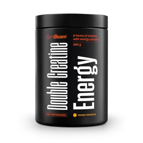 Creatină Double Energy - GymBeam - Fructul Pasiunii Mango - 350 g