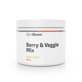 Mix de fructe de pădure și legume - GymBeam - lămâie și lime - 250 g