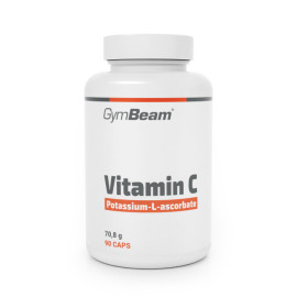 Vitamina C (potasiu L-ascorbat) - GymBeam - 90 de pliculețe.
