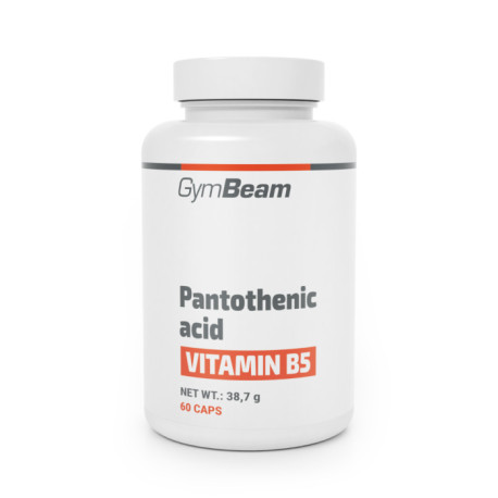 Acid pantotenic (vitamina B5) - GymBeam - 60 de pliculețe.